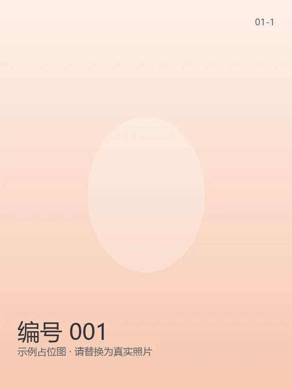编号 001